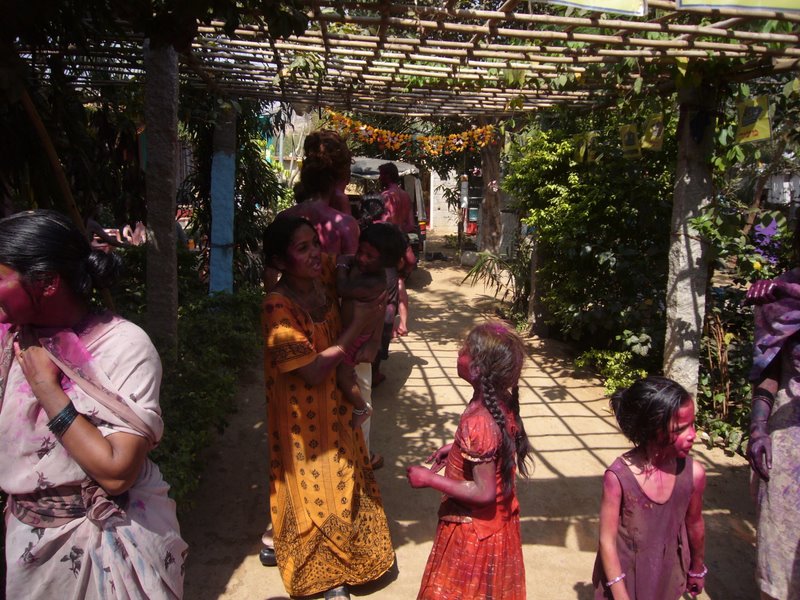 India 2010 - Hampi - Virupapur Gaddi - Holi Festival